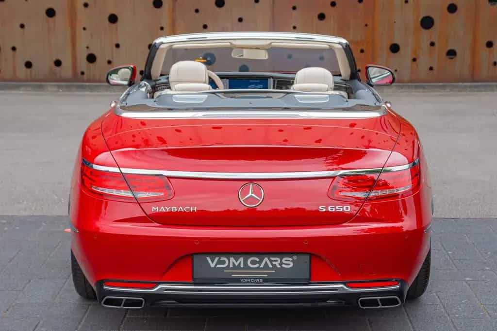 Maybach S650 S 650 Cabriolet *1 OF 300 Limited *Zirkon Red * 08/2017-photo-7