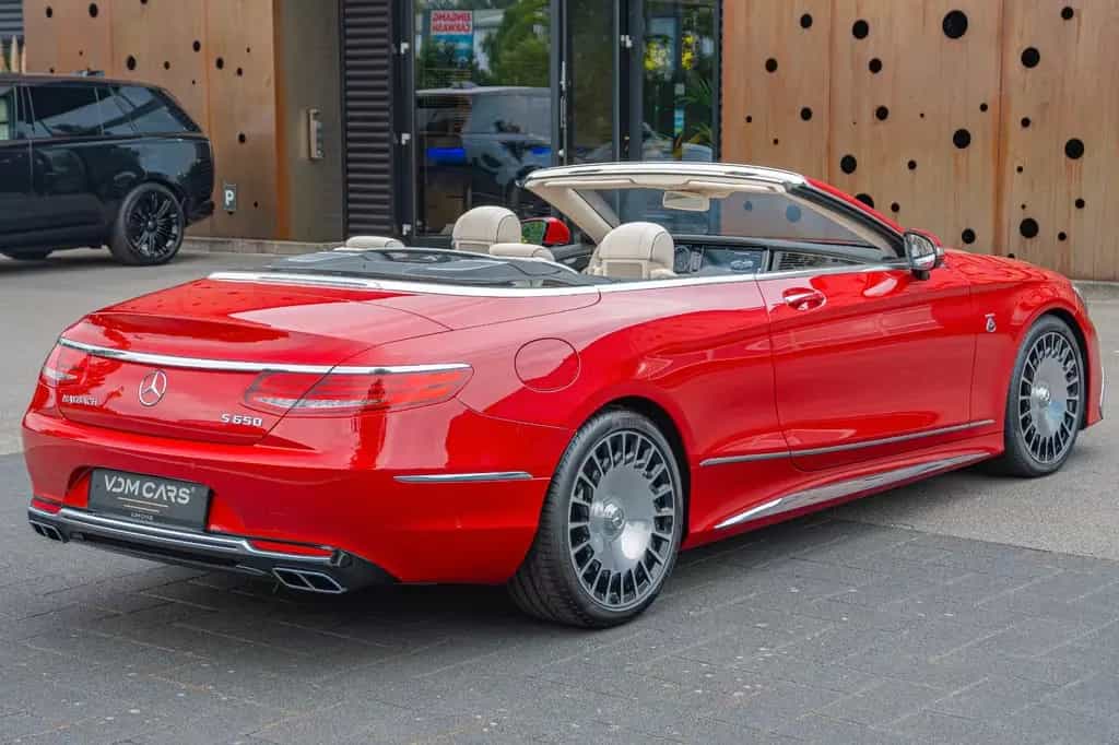 Maybach S650 S 650 Cabriolet *1 OF 300 Limited *Zirkon Red * 08/2017-photo-8