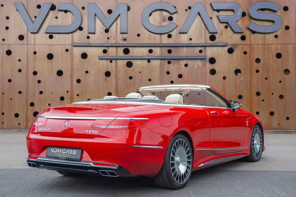 Maybach S650 S 650 Cabriolet *1 OF 300 Limited *Zirkon Red * 08/2017-photo-9