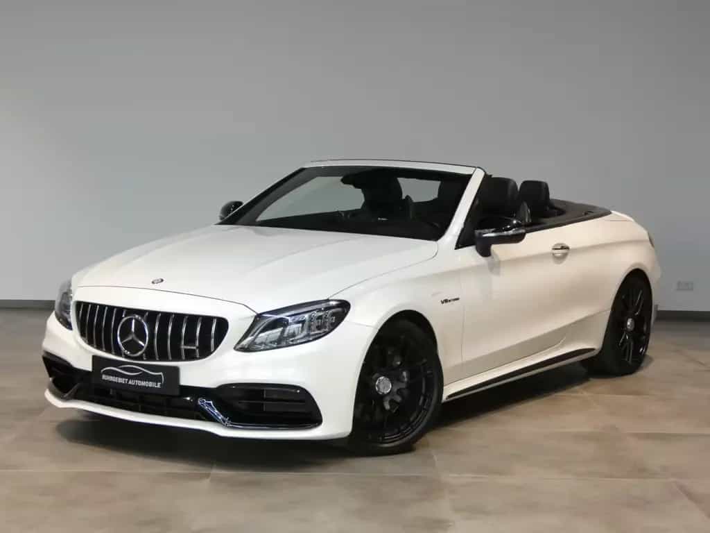 Mercedes-Benz C-Class 63 AMG Cabrio*Head-Up*Burmester*Airscarf*Night 06/2018-photo-1