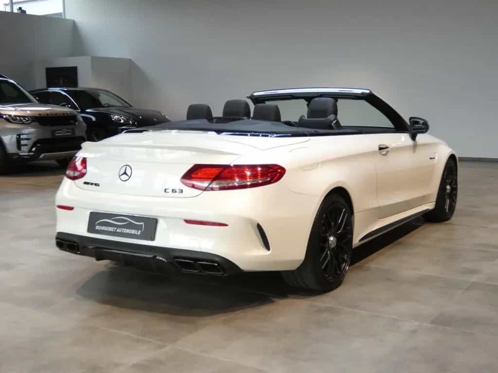 Mercedes-Benz C-Class 63 AMG Cabrio*Head-Up*Burmester*Airscarf*Night 06/2018-photo-3