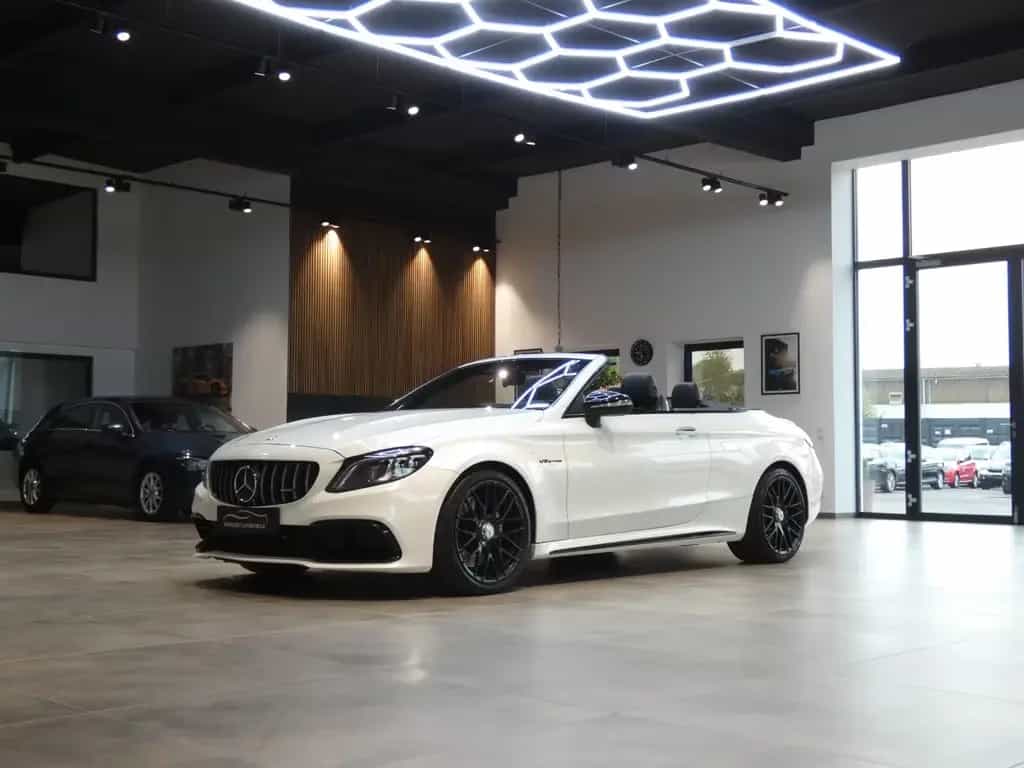 Mercedes-Benz C-Class 63 AMG Cabrio*Head-Up*Burmester*Airscarf*Night 06/2018-photo-7