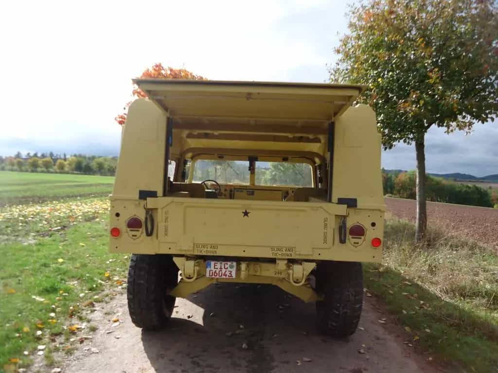 Hummer H1 HUMVEE M998 Helmet Top 6.5 Diesel HMMWV 5.000mls 09/1989-photo-12