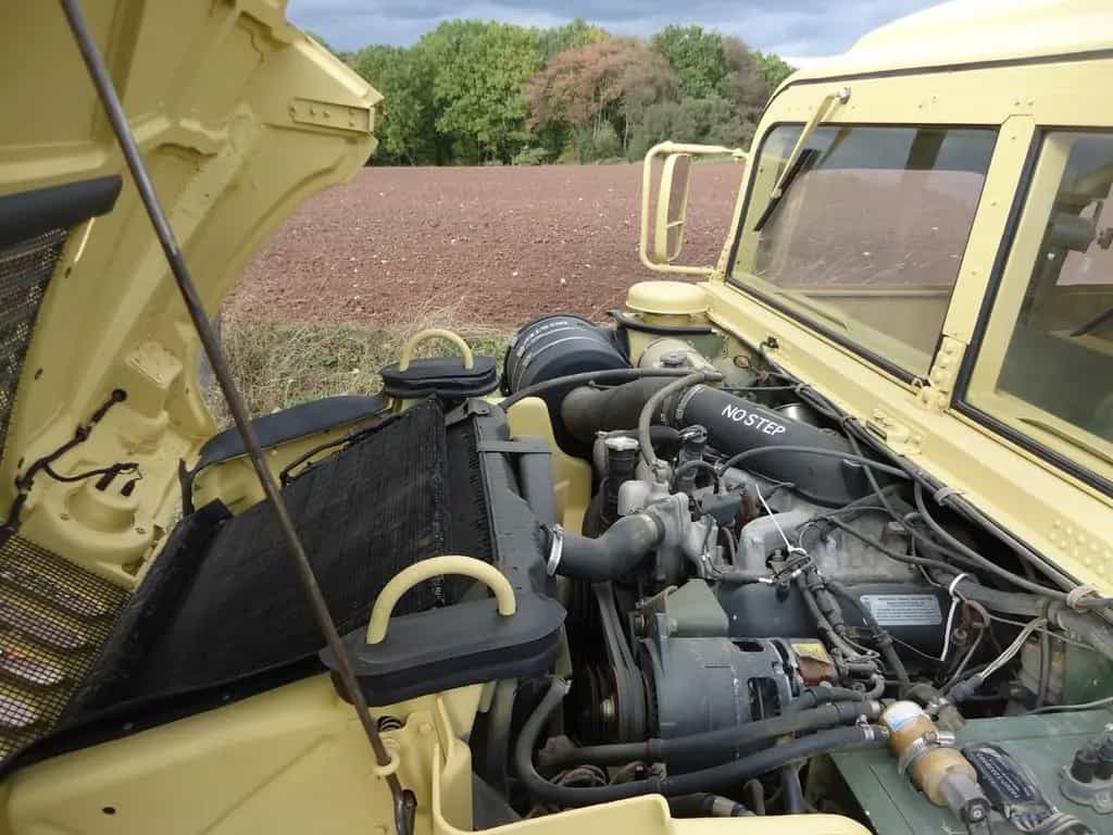 Hummer H1 HUMVEE M998 Helmet Top 6.5 Diesel HMMWV 5.000mls 09/1989-photo-22