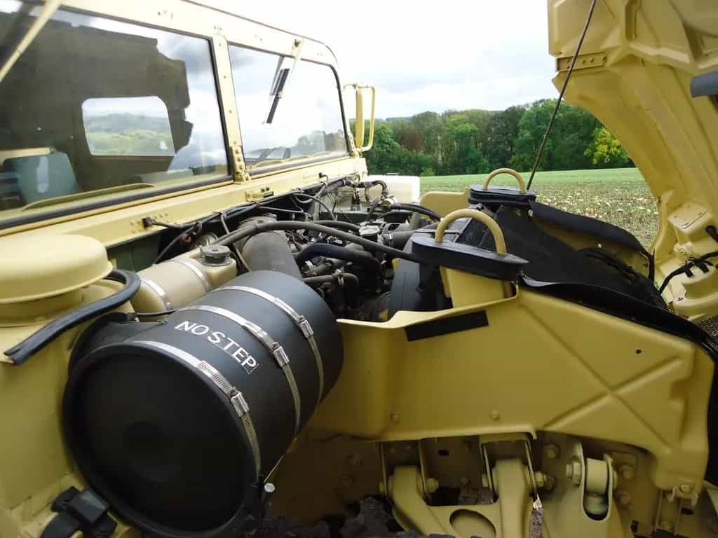 Hummer H1 HUMVEE M998 Helmet Top 6.5 Diesel HMMWV 5.000mls 09/1989-photo-23