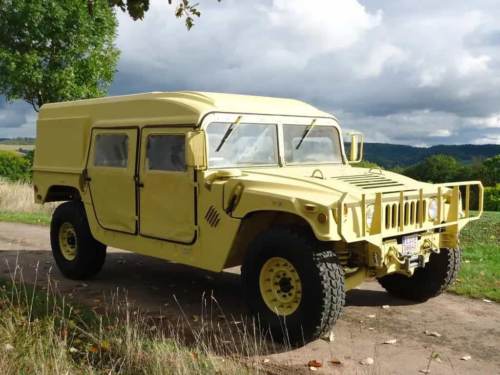 Hummer H1 HUMVEE M998 Helmet Top 6.5 Diesel HMMWV 5.000mls 09/1989-photo-4