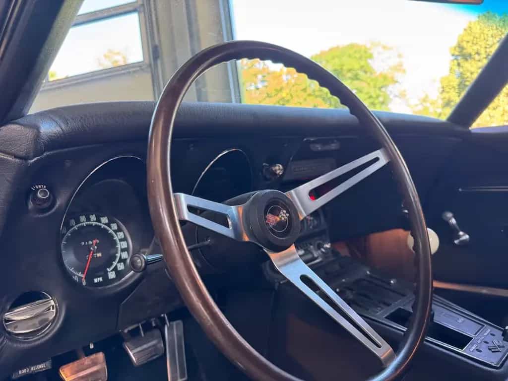 Corvette C3 Stingray Targa Leder Schwarz / Schalter 1968 08/1968-photo-12