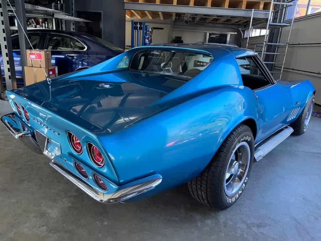 Corvette C3 Stingray Targa Leder Schwarz / Schalter 1968 08/1968-photo-2