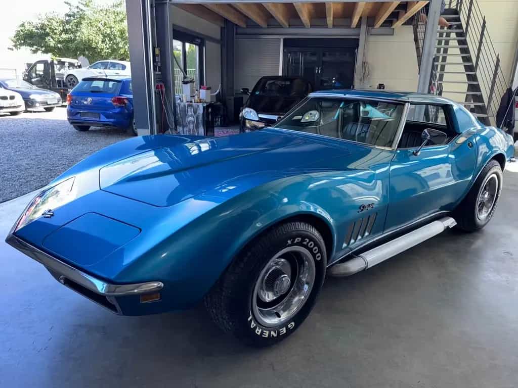 Corvette C3 Stingray Targa Leder Schwarz / Schalter 1968 08/1968-photo-8