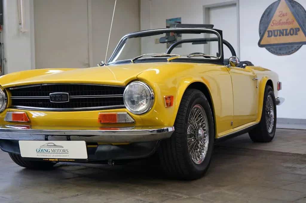 Triumph TR6 aus 2. Hand mit Overdrive und H-Kennzeichen 01/1973-photo-3