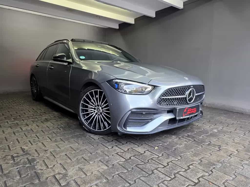 Mercedes-Benz C-Class T d 4M, AMG LINE, PANO, STANDHZG, R-KAM 09/2022-photo-2