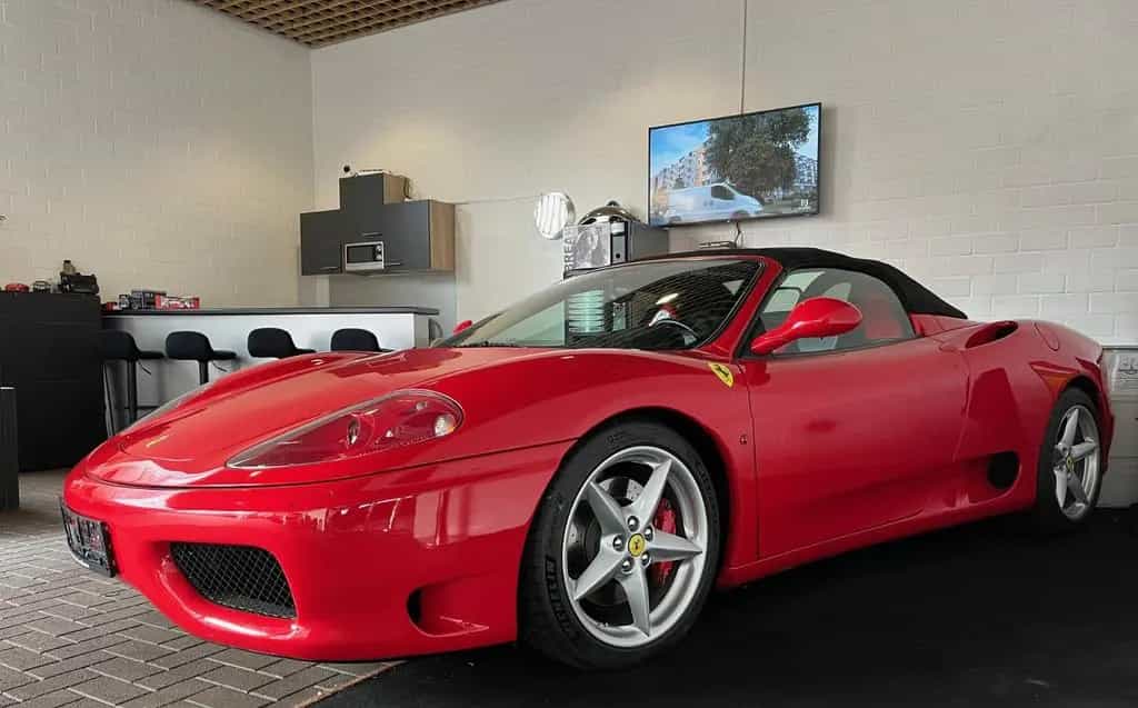 Ferrari 360 Spider F1, Deutsches KFZ,Inspekt. v. Ferrari 01/2002-photo-0