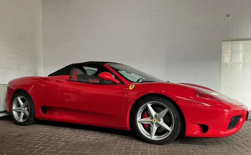 Ferrari 360 Spider F1, Deutsches KFZ,Inspekt. v. Ferrari 01/2002-photo-2
