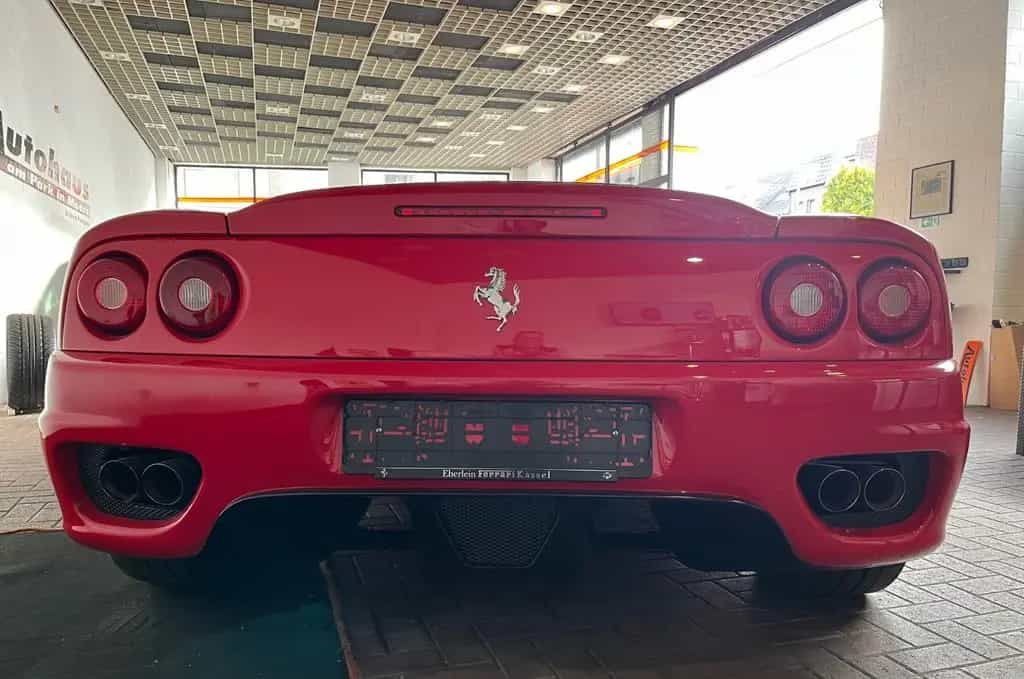 Ferrari 360 Spider F1, Deutsches KFZ,Inspekt. v. Ferrari 01/2002-photo-4