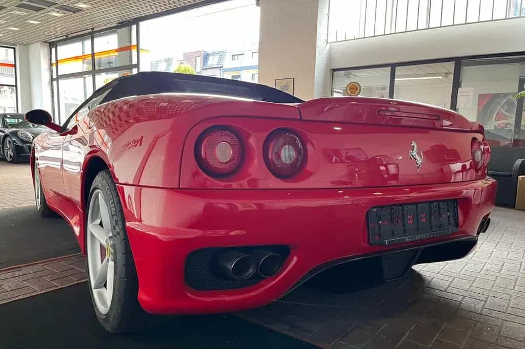 Ferrari 360 Spider F1, Deutsches KFZ,Inspekt. v. Ferrari 01/2002-photo-5