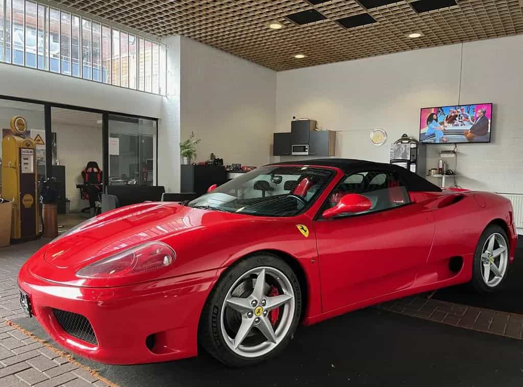 Ferrari 360 Spider F1, Deutsches KFZ,Inspekt. v. Ferrari 01/2002-photo-7