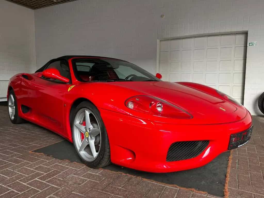 Ferrari 360 Spider F1, Deutsches KFZ,Inspekt. v. Ferrari 01/2002-photo-8