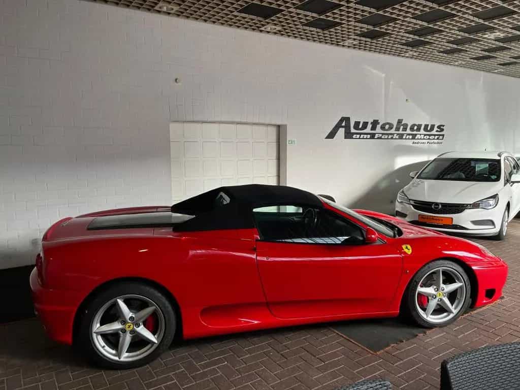 Ferrari 360 Spider F1, Deutsches KFZ,Inspekt. v. Ferrari 01/2002-photo-9