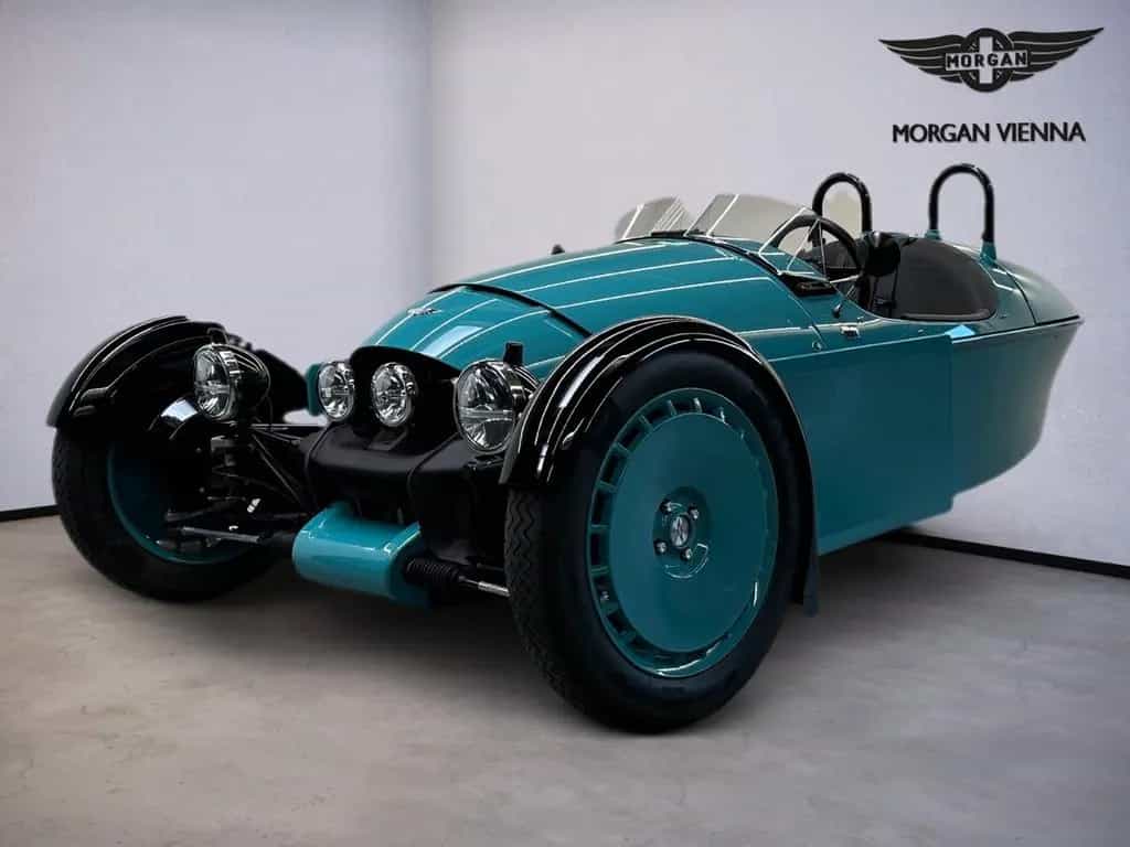 Morgan 3 Wheeler Super-3 / Eden Blue / Ford Dragon Motor 03/2023-photo-0