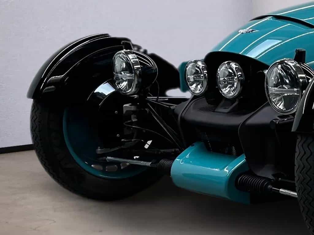 Morgan 3 Wheeler Super-3 / Eden Blue / Ford Dragon Motor 03/2023-photo-3
