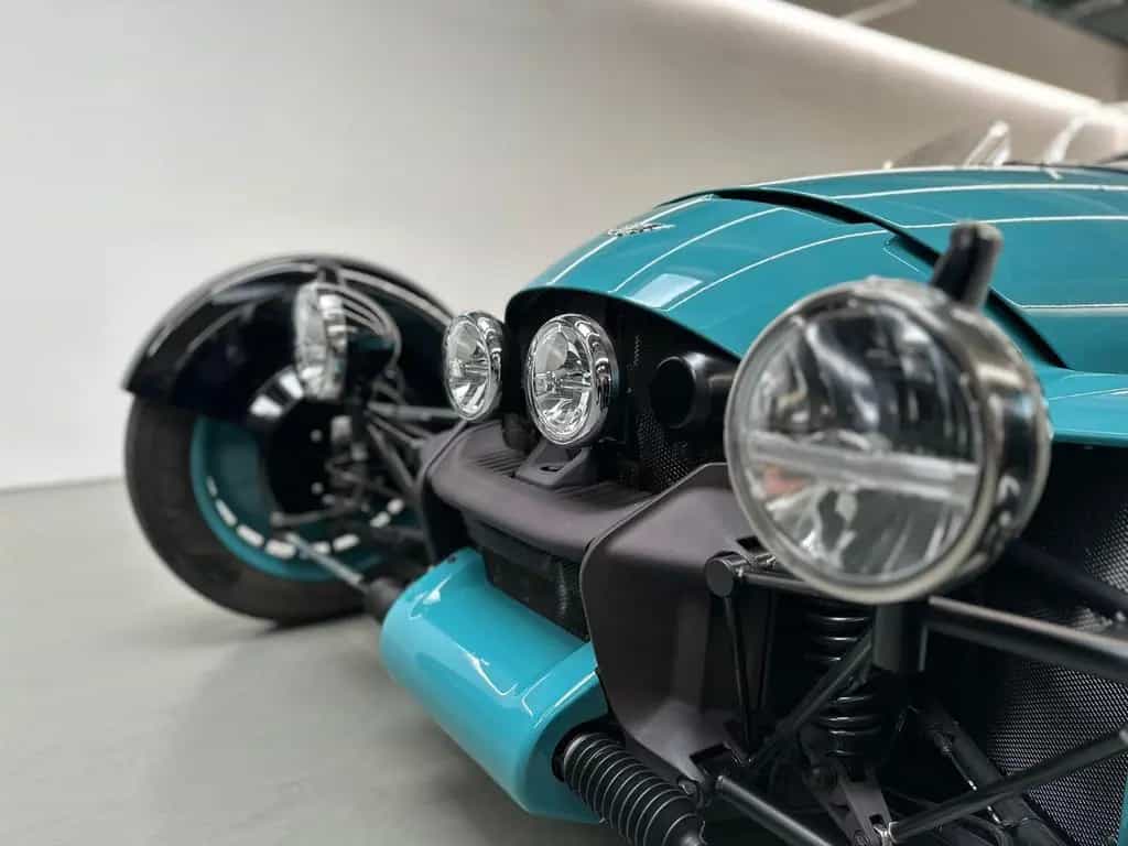 Morgan 3 Wheeler Super-3 / Eden Blue / Ford Dragon Motor 03/2023-photo-4