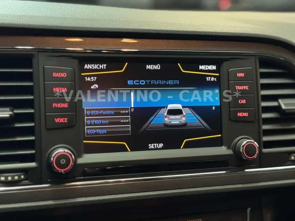 Seat Leon FR Lim. LED/Navi/Shz/Temp/PDC/Bremsassist 08/2015-photo-27