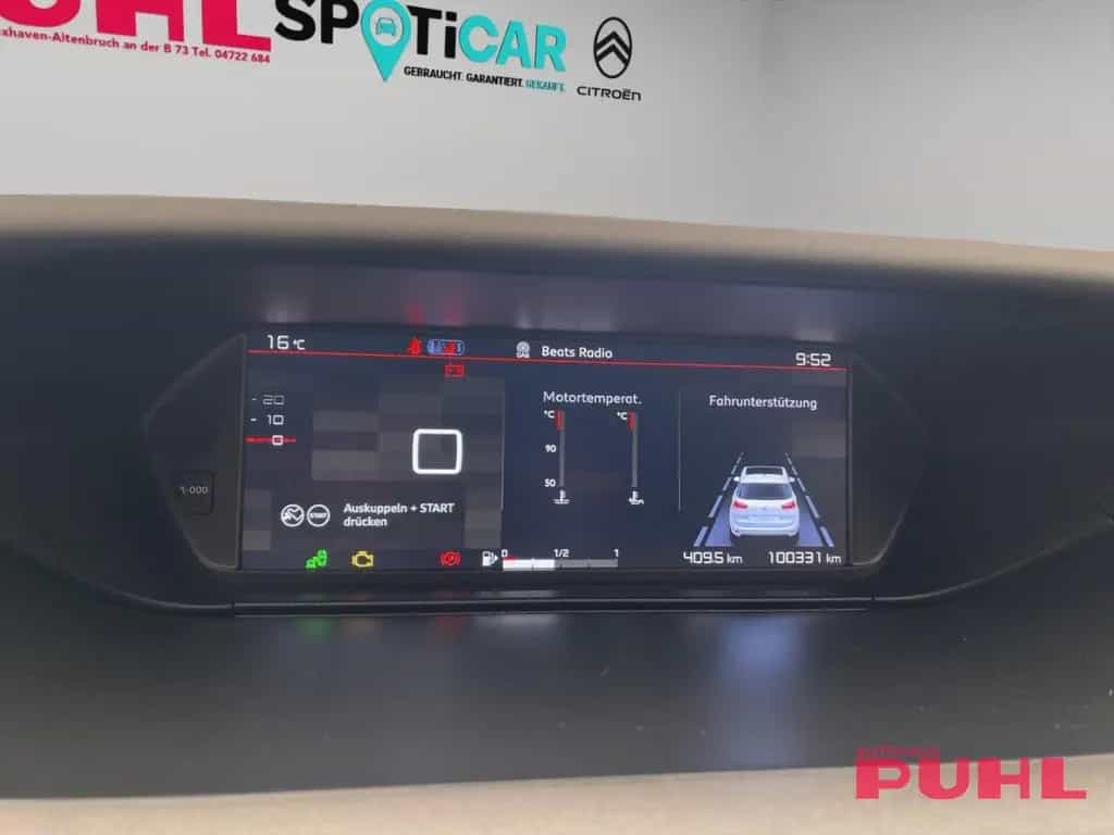 Citroën C4 Picasso Navi Massagesitze Xenon Dyn. Kurvenli 09/2017-photo-8
