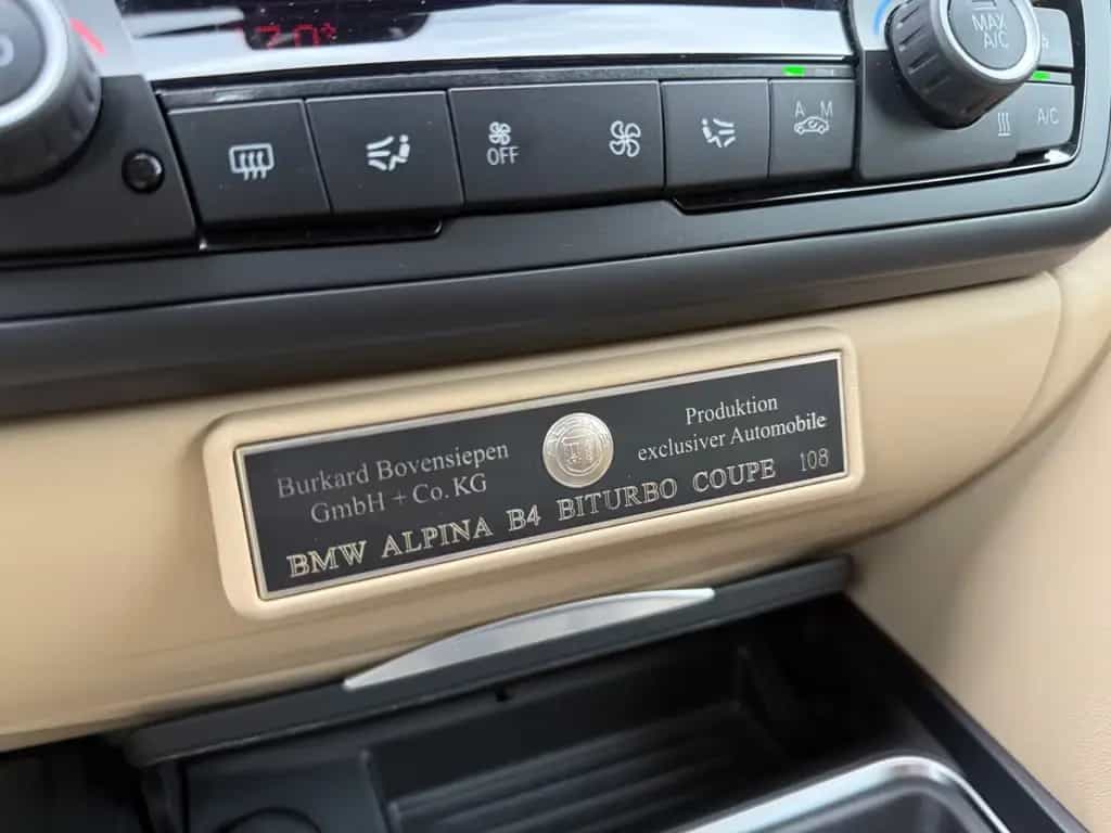 ALPINA B4 COUPE  3.0 Biturbo/HUD/H&K 08/2015-photo-23