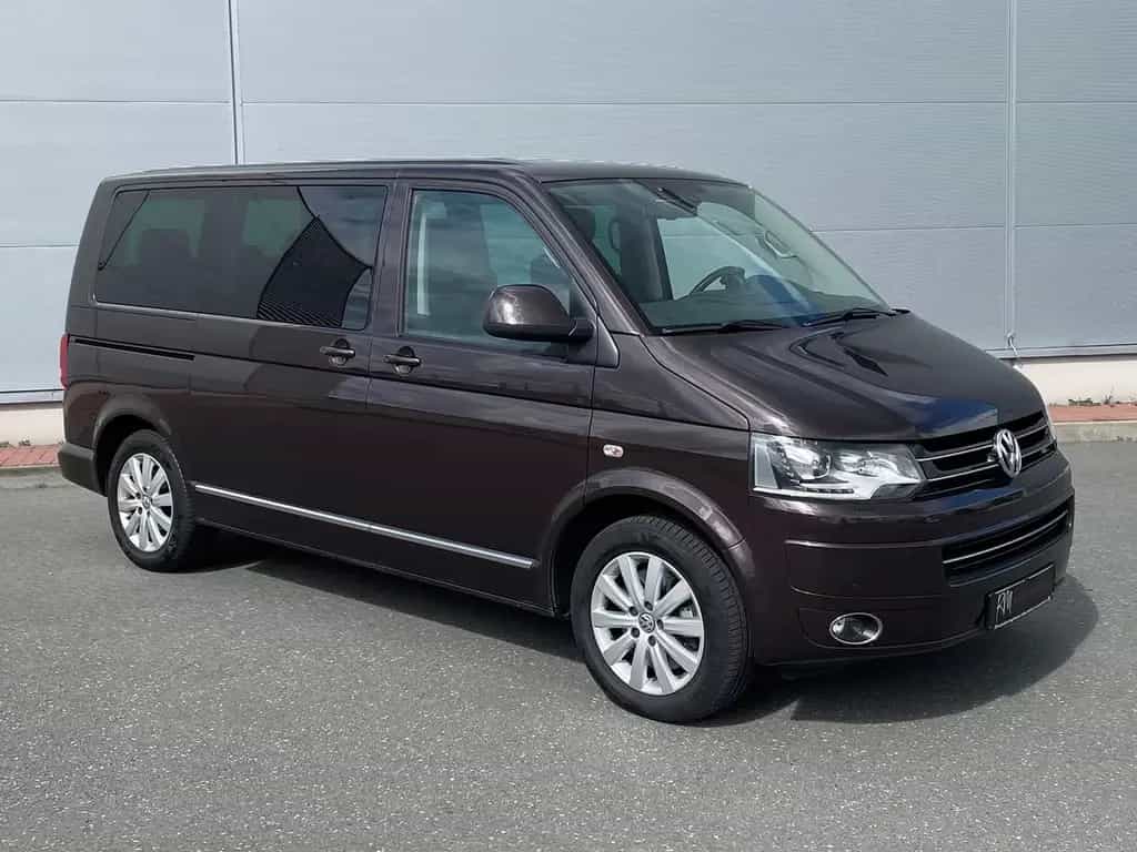 Volkswagen Transporter Multivan Highline 4M LEDER AHK MFL 05/2013-photo-1