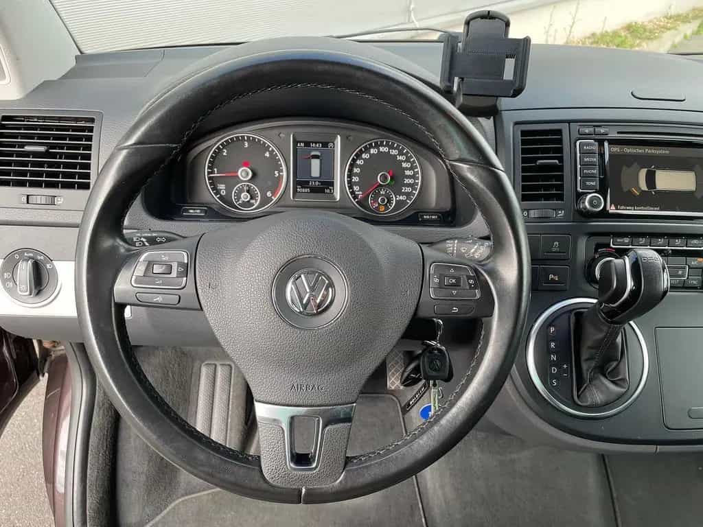 Volkswagen Transporter Multivan Highline 4M LEDER AHK MFL 05/2013-photo-15