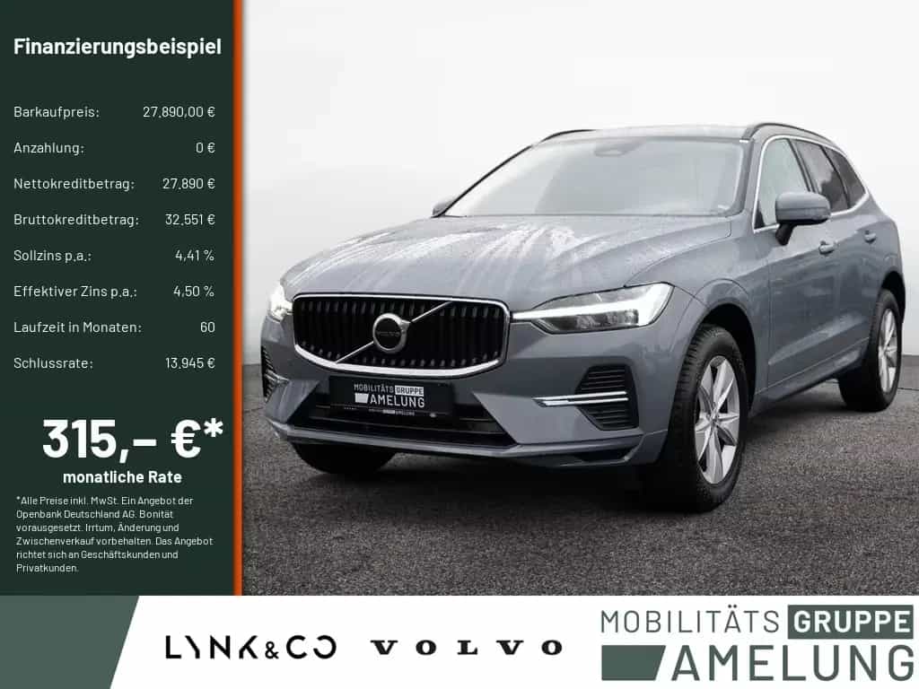 Volvo XC60 B4 Core aus 1.Hand KAMERA NAVI FACEL. LED 05/2023-photo-0