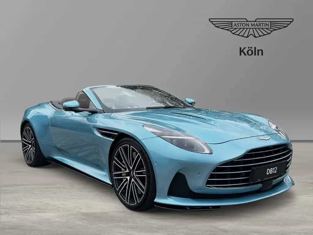 Aston Martin DB12 Volante Carribean Blue Pearl Carbonbremse 03/2024-photo-0