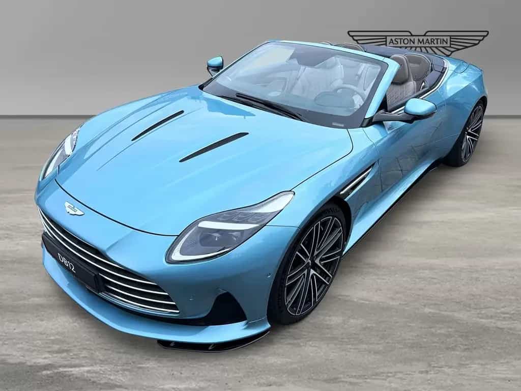 Aston Martin DB12 Volante Carribean Blue Pearl Carbonbremse 03/2024-photo-12