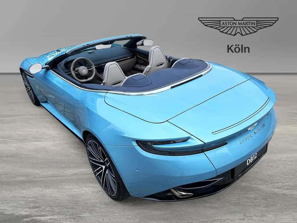 Aston Martin DB12 Volante Carribean Blue Pearl Carbonbremse 03/2024-photo-13