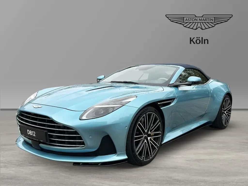 Aston Martin DB12 Volante Carribean Blue Pearl Carbonbremse 03/2024-photo-21