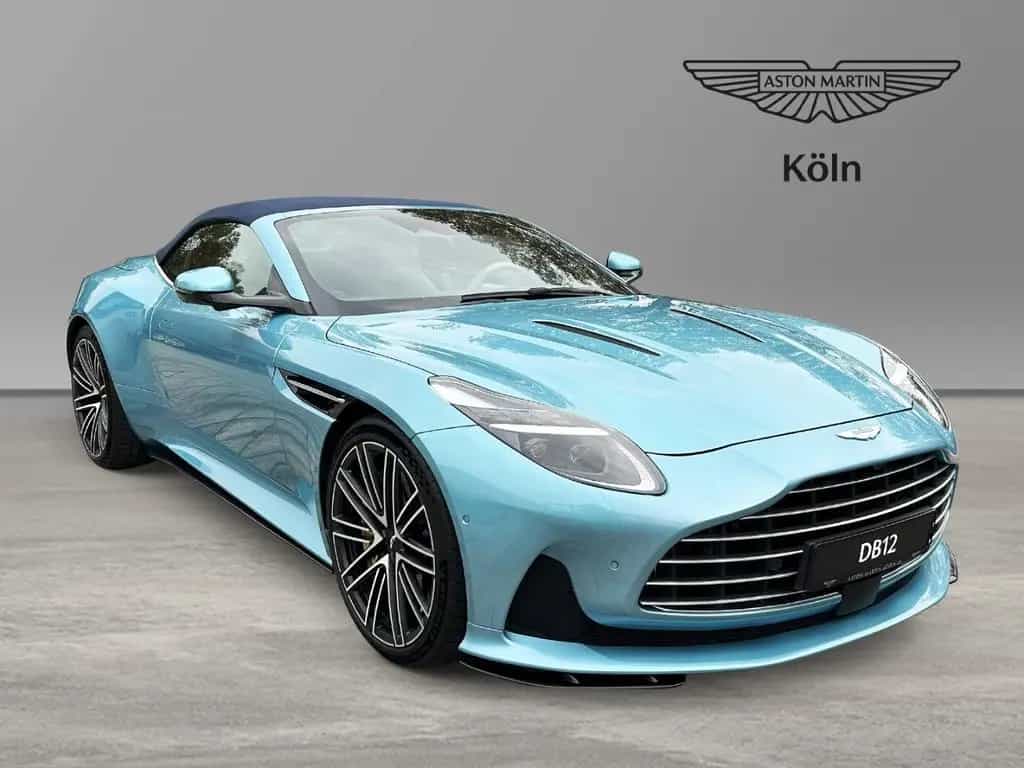 Aston Martin DB12 Volante Carribean Blue Pearl Carbonbremse 03/2024-photo-41