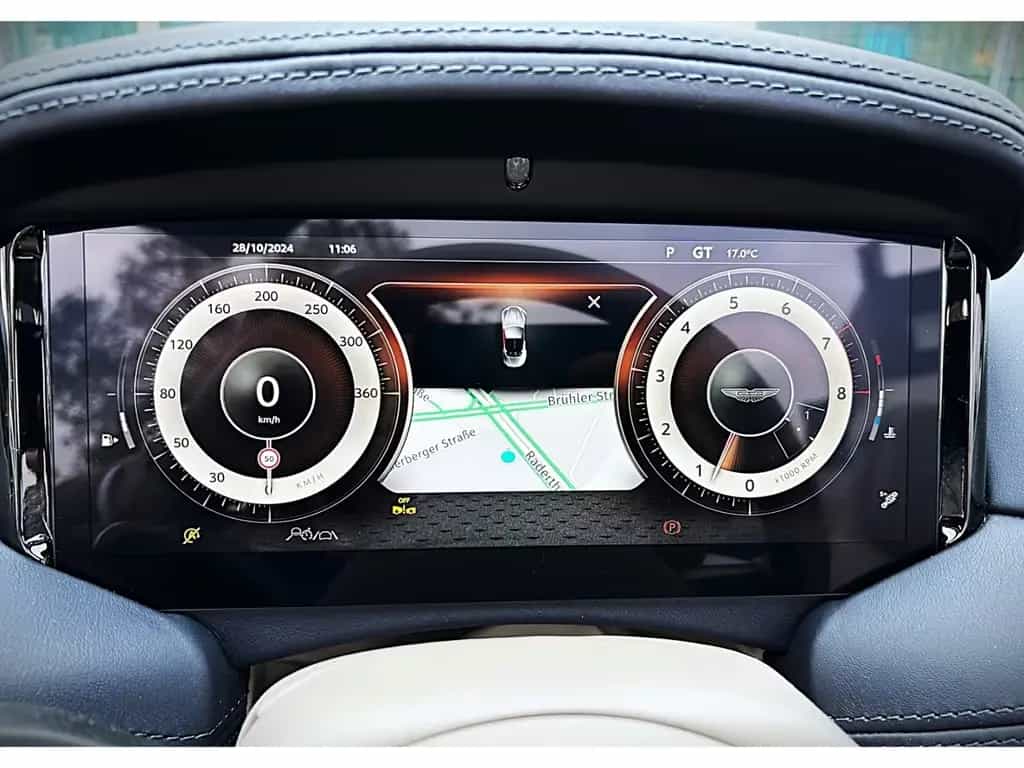 Aston Martin DB12 Volante Carribean Blue Pearl Carbonbremse 03/2024-photo-5