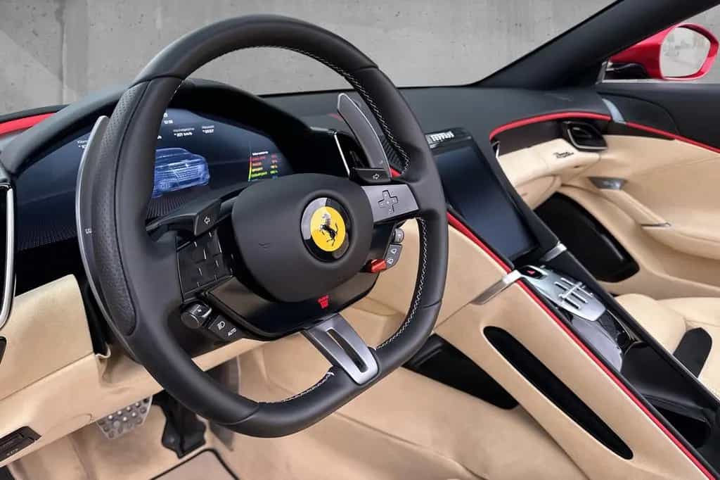 Ferrari Roma Spider*dt. Auto*360° Kam*Belüftet*Neck Warm 03/2024-photo-18