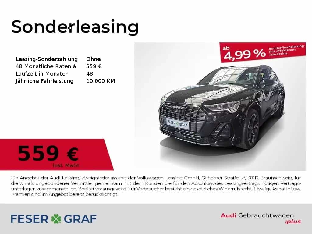 Audi Q3 S line 35 TFSI Navi Matrix 10/2025-photo-0