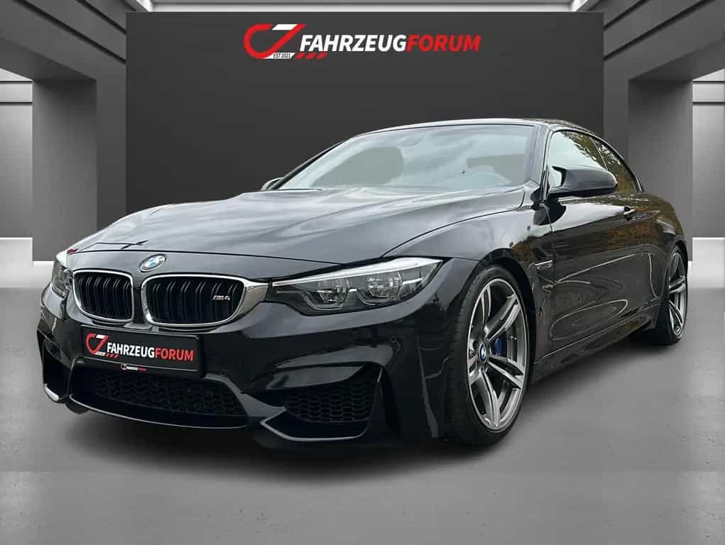 BMW M4 Cabrio Carbon*H&K*Kamera*BMW Scheckheft 12/2017-photo-0