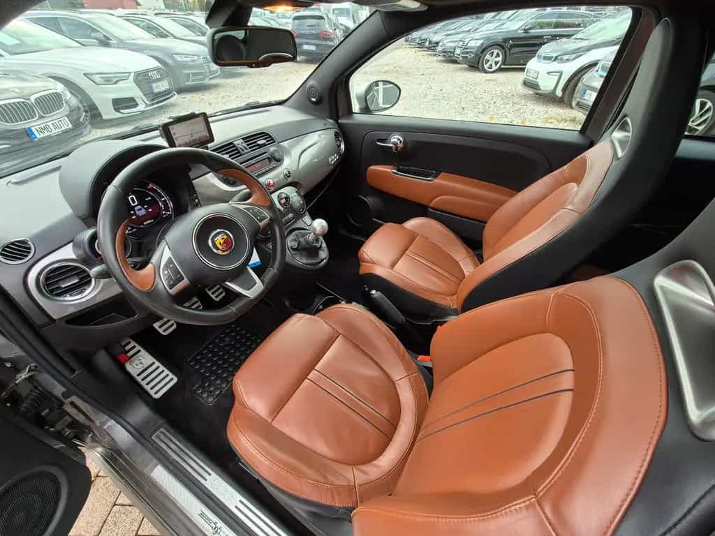 Abarth 595 Turismo Leder Pano Xenon G-Tech AGA PDC 2-H 12/2014-photo-8