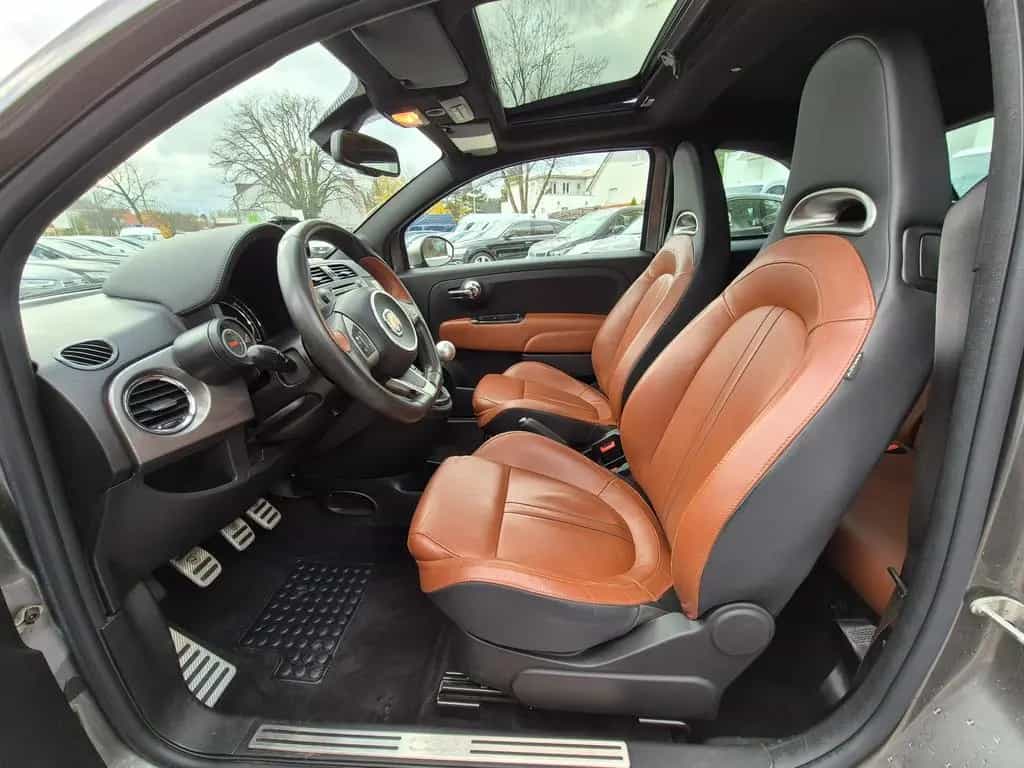 Abarth 595 Turismo Leder Pano Xenon G-Tech AGA PDC 2-H 12/2014-photo-9