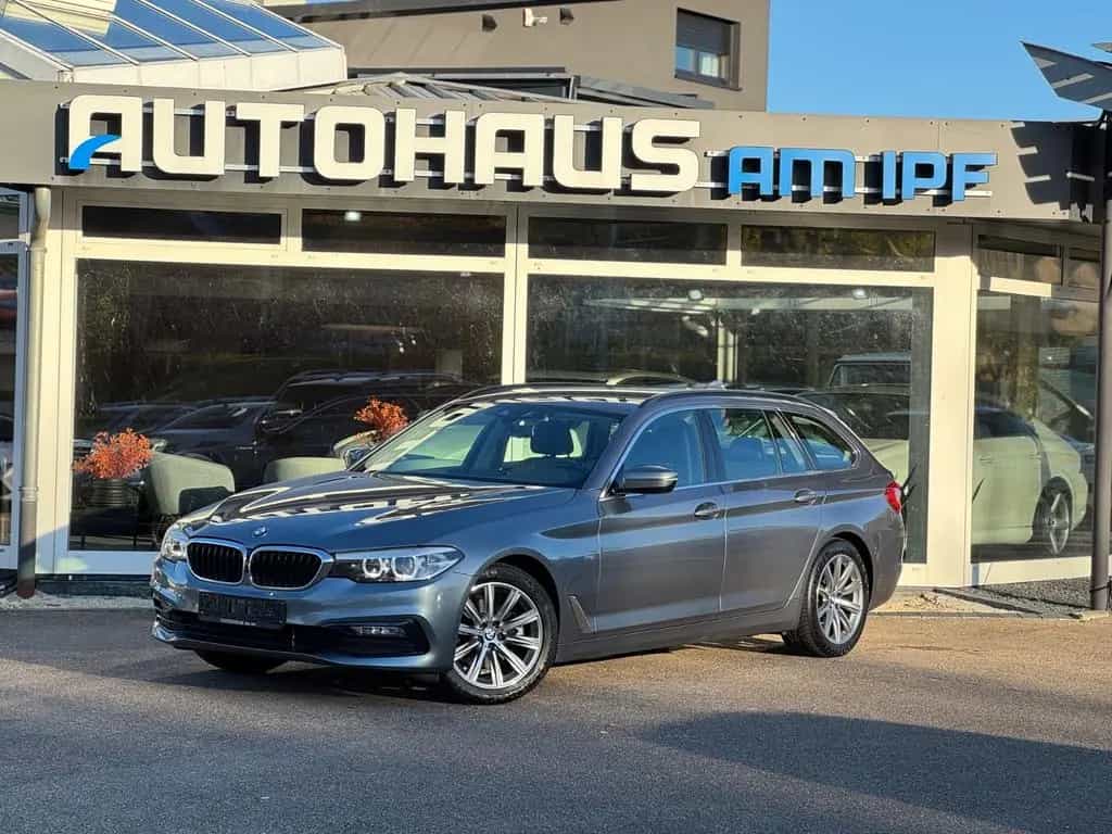 BMW 5 Series 520 d Touring  Sport Line LED/RFK/AHK 11/2017-photo-7