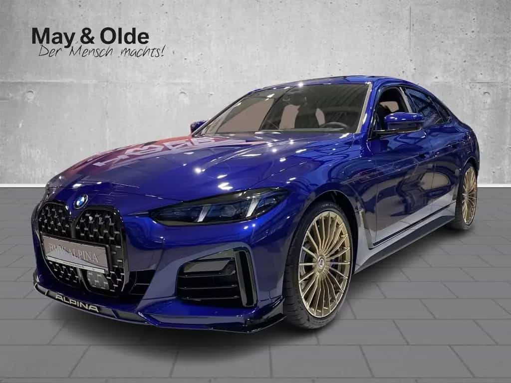 ALPINA B4 GT Gran Coupe AD AHK H/K LED Interlagos Blau null-photo-0