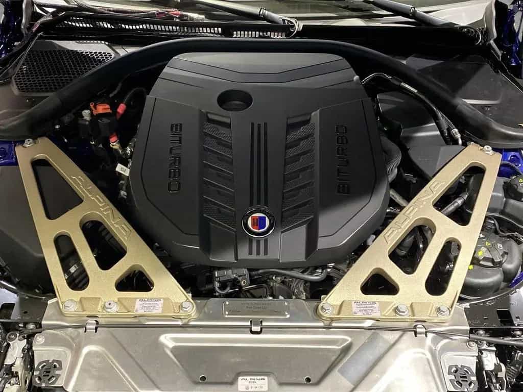 ALPINA B4 GT Gran Coupe AD AHK H/K LED Interlagos Blau null-photo-18