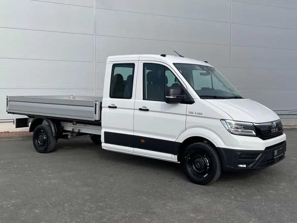 MAN TGE 3.180 Pritsche DOKA LR KAMERA AHK SITZHZ 02/2026-photo-1