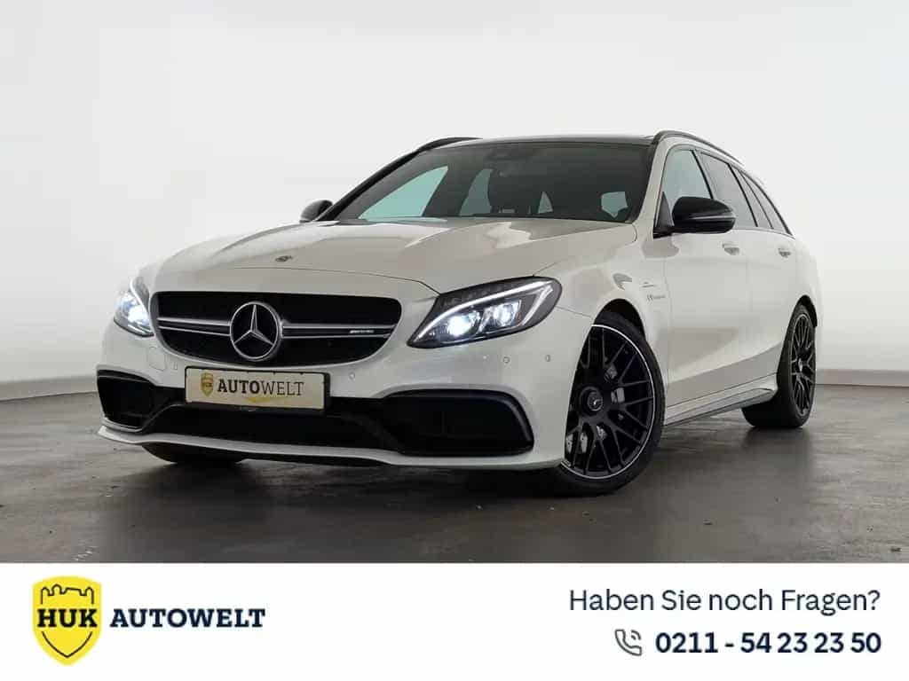 Mercedes-Benz C 63 AMG C 63 T AMG PANO+LED+NAVI+SHZ+PDC+ 01/2018-photo-0
