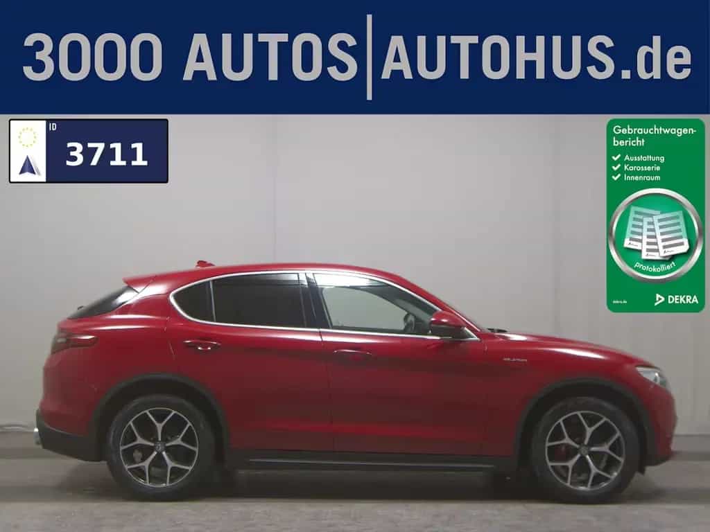 Alfa Romeo Stelvio 2.2 JTDM Super Q4 T-Leder Navi Xenon RFK 08/2021-photo-0