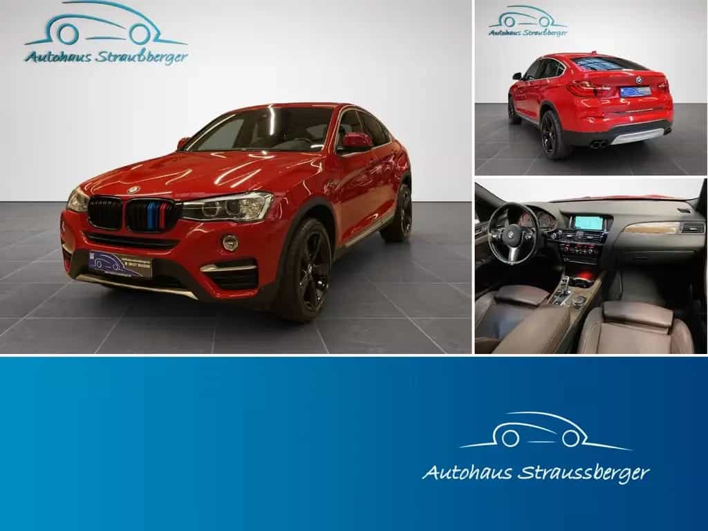 BMW X4 xDrive 35d ACC Ad. KL. DA+ KZ AHK X-Line 03/2017-photo-0