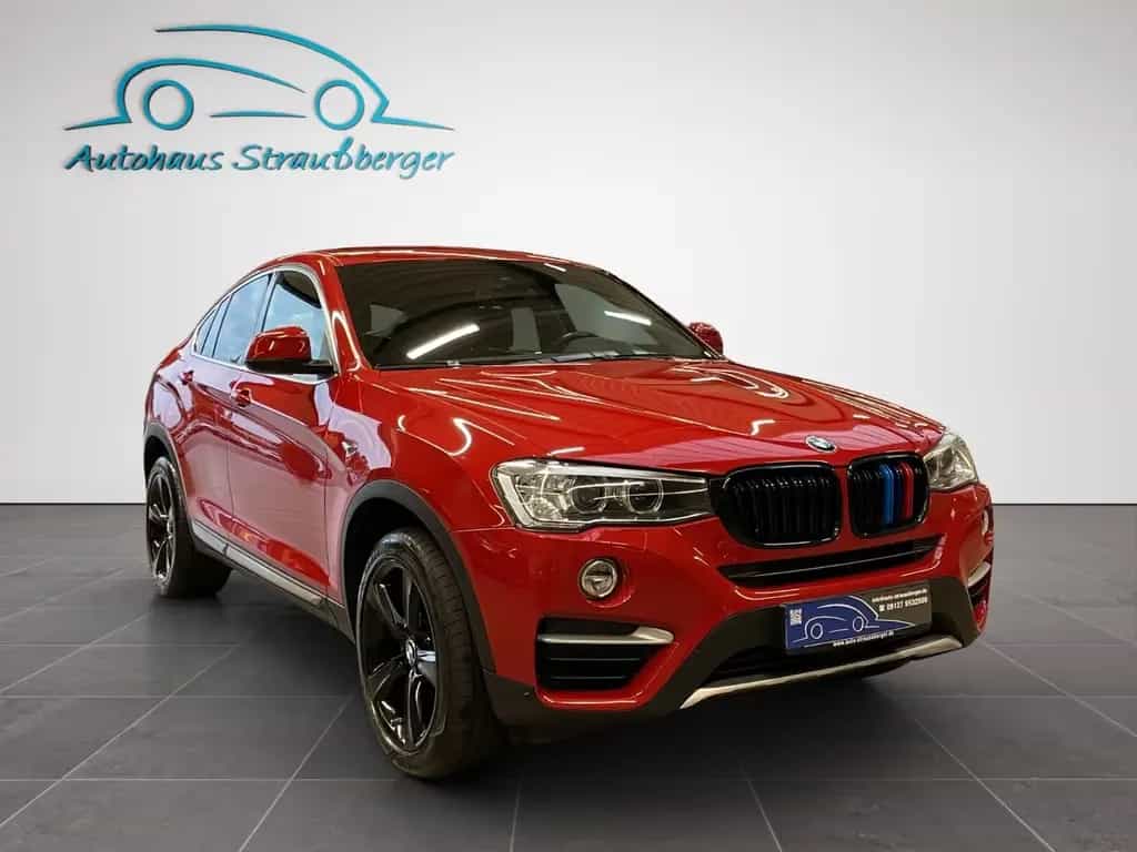 BMW X4 xDrive 35d ACC Ad. KL. DA+ KZ AHK X-Line 03/2017-photo-1